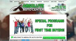 Desktop Screenshot of absoluteautocentertn.com
